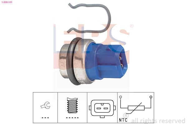 EPS 1.830.101: Andur, Jahutusvedeliku temp. Made in Italy - OE Equivalent