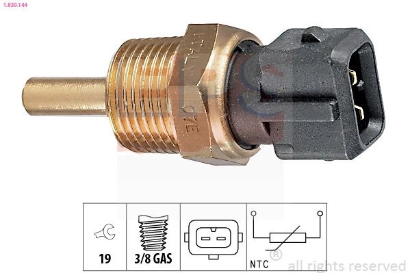 EPS 1.830.144: Olietemperatuursensor Made in Italy - OE Equivalent