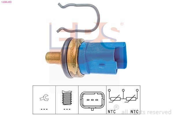 EPS 1.830.293: Andur, Jahutusvedeliku temp. Made in Italy - OE Equivalent