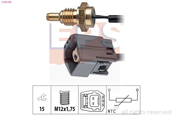 EPS 1.830.295: Andur, Jahutusvedeliku temp. M12x1,75, Made in Italy - OE Equivalent