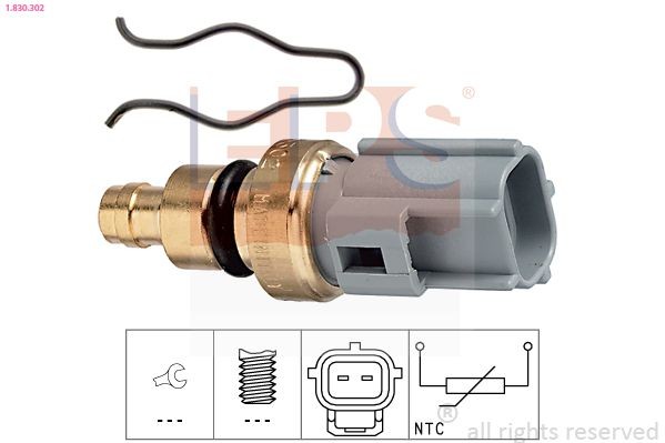 EPS 1.830.302: Andur, Jahutusvedeliku temp. Made in Italy - OE Equivalent