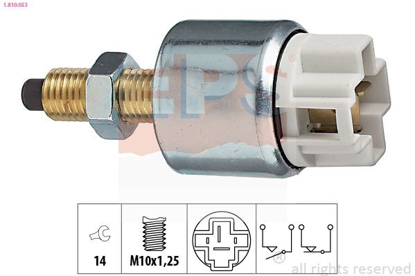 EPS 1.830.315: Snímač, teplota oleje Made in Italy - OE Equivalent