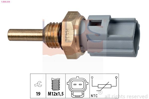 EPS 1.830.334: Andur, Jahutusvedeliku temp. M12x1,5, Made in Italy - OE Equivalent