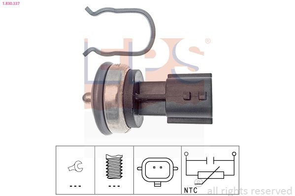 EPS 1.830.337: Andur, Jahutusvedeliku temp. Made in Italy - OE Equivalent