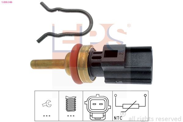 EPS 1.830.346: Andur, Jahutusvedeliku temp. Made in Italy - OE Equivalent