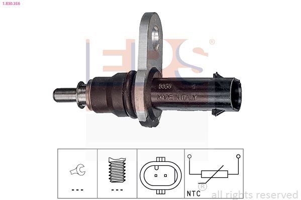 EPS 1.830.356: Siuntimo blokas, alyvos temperatūra Made in Italy - OE Equivalent