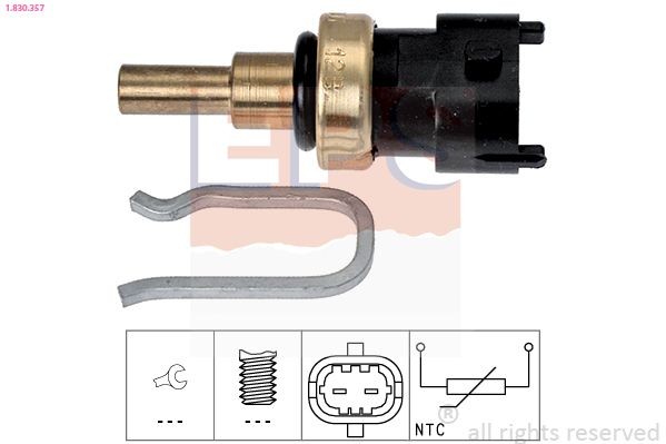 EPS 1.830.357: Andur, Jahutusvedeliku temp. Made in Italy - OE Equivalent