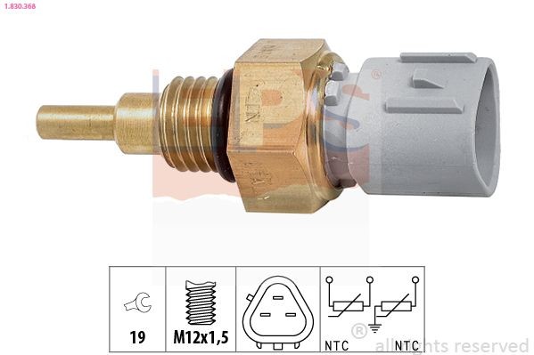 EPS 1.830.368: Kylvätsketemperatursensor M12x1,5, Made in Italy - OE Equivalent