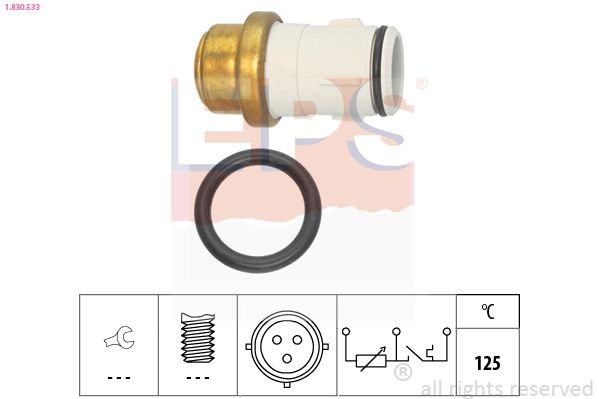 EPS 1.830.533: Andur, Jahutusvedeliku temp. Made in Italy - OE Equivalent