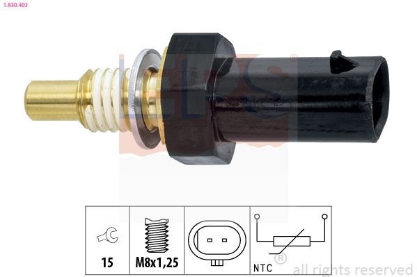 EPS 1.830.535: Andur, Jahutusvedeliku temp. Made in Italy - OE Equivalent