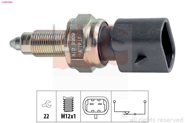 EPS 1.860.066: Lüliti, tagurdustuli Made in Italy - OE Equivalent