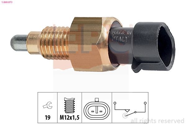 EPS 1.860.073: Lüliti, tagurdustuli Made in Italy - OE Equivalent