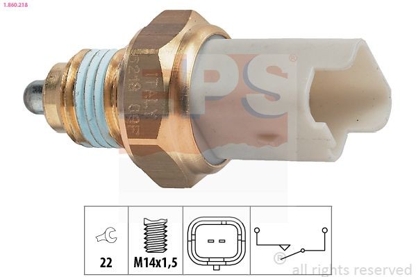 EPS 1.860.218: Lüliti, tagurdustuli Made in Italy - OE Equivalent