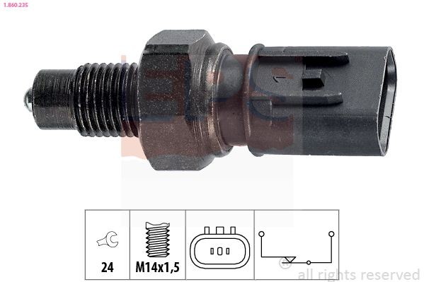 EPS 1.860.235: Lüliti, tagurdustuli Made in Italy - OE Equivalent
