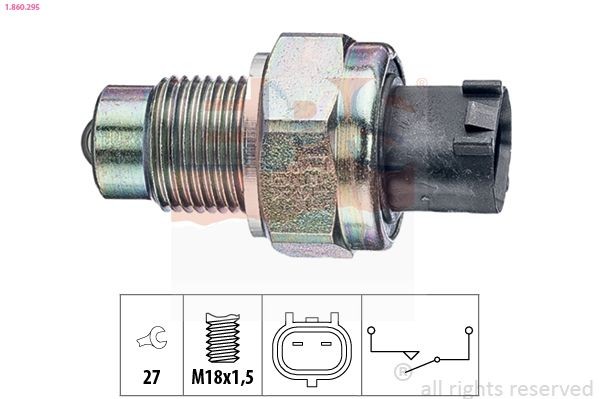 EPS 1.860.295: Lüliti, tagurdustuli Made in Italy - OE Equivalent