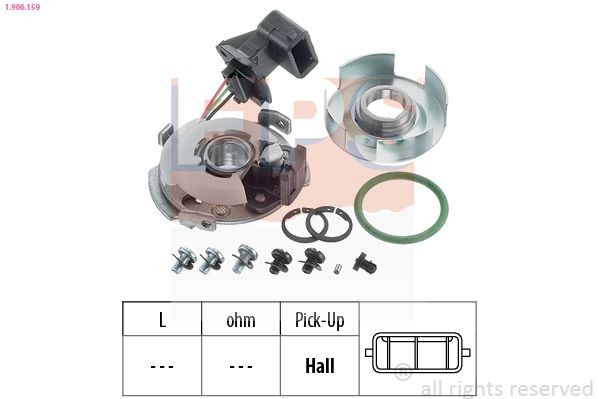 EPS 1.906.159: Andur, süüteimpulss Made in Italy - OE Equivalent
