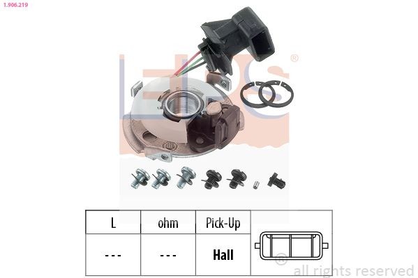 EPS 1.906.219: Andur, süüteimpulss Made in Italy - OE Equivalent