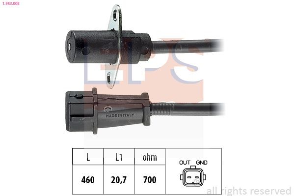 EPS 1.953.005: Andur, väntvõll Made in Italy - OE Equivalent