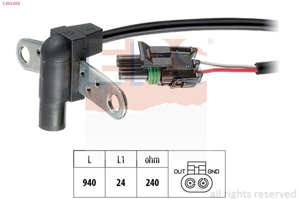 EPS 1.953.010: Andur, väntvõll Made in Italy - OE Equivalent