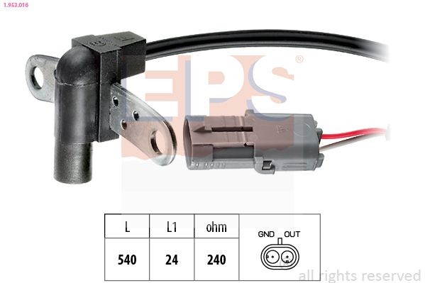 EPS 1.953.016: Andur, väntvõll Made in Italy - OE Equivalent