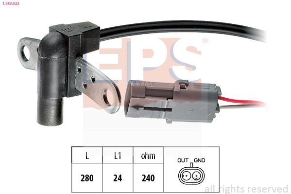 EPS 1.953.023: Andur, väntvõll Made in Italy - OE Equivalent