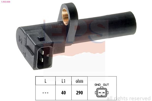 EPS 1.953.036: Andur, väntvõll Made in Italy - OE Equivalent
