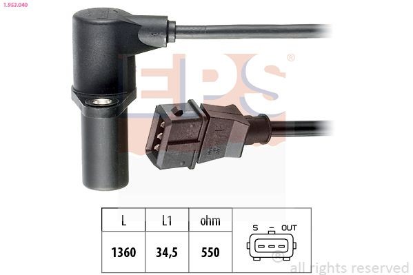 EPS 1.953.040: Andur, väntvõll Made in Italy - OE Equivalent