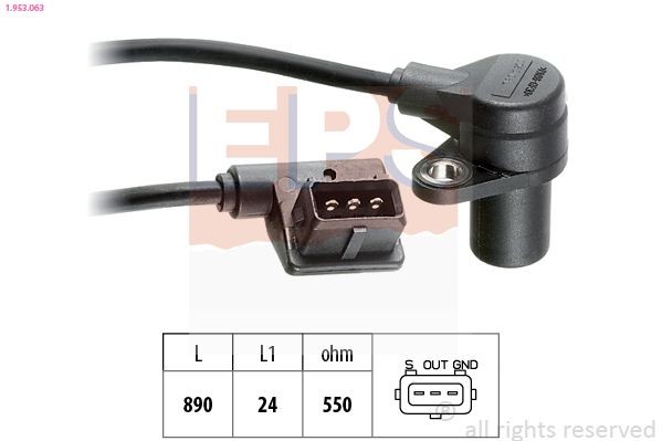 EPS 1.953.063: Andur, väntvõll Made in Italy - OE Equivalent