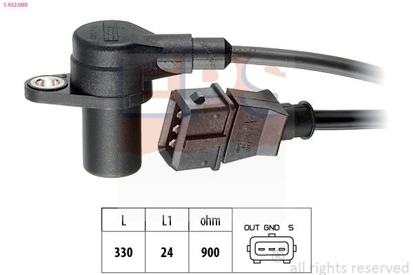 EPS 1.953.090: Andur, väntvõll Made in Italy - OE Equivalent