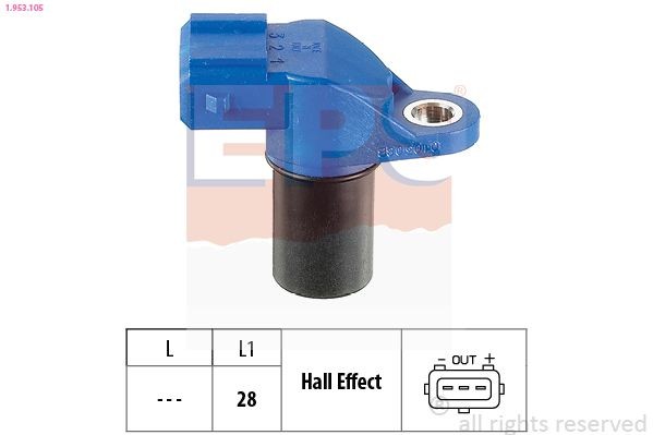 EPS 1.953.105: Andur, pöörded Made in Italy - OE Equivalent
