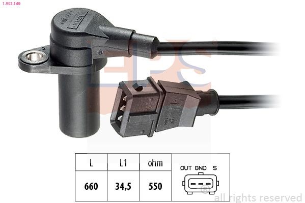 EPS 1.953.149: Vevaxelgivare Made in Italy - OE Equivalent