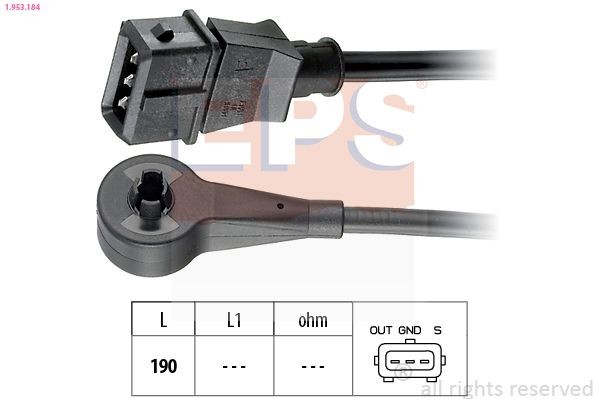 EPS 1.953.184: Andur, väntvõll Made in Italy - OE Equivalent
