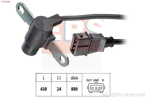 EPS 1.953.198: Andur, väntvõll Made in Italy - OE Equivalent