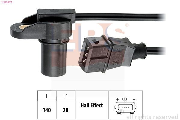 EPS 1.953.277: Andur, Nukkvõllipositsioon Made in Italy - OE Equivalent