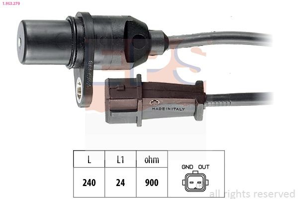 EPS 1.953.279: Andur, väntvõll Made in Italy - OE Equivalent