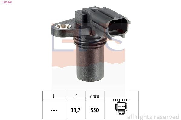 EPS 1.953.281: Andur, Nukkvõllipositsioon Made in Italy - OE Equivalent