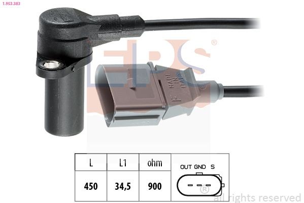 EPS 1.953.383: Andur, väntvõll Made in Italy - OE Equivalent