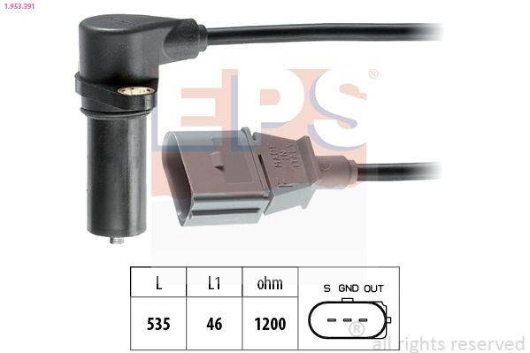 EPS 1.953.391: Andur, väntvõll Made in Italy - OE Equivalent
