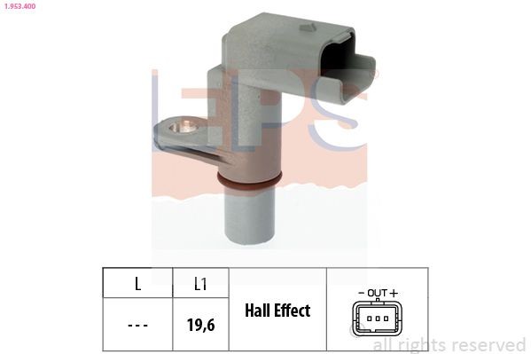 EPS 1.953.400: Andur, Nukkvõllipositsioon Made in Italy - OE Equivalent
