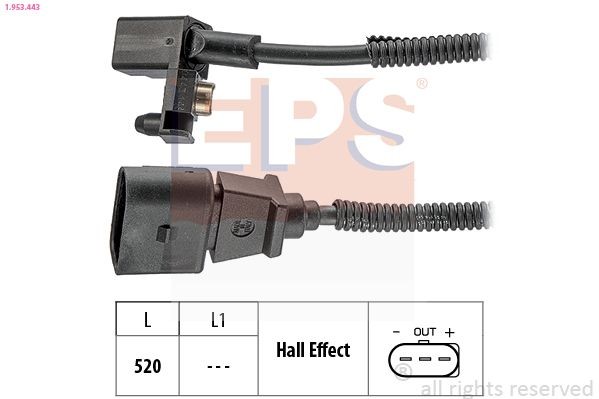 EPS 1.953.443: Andur, väntvõll Made in Italy - OE Equivalent
