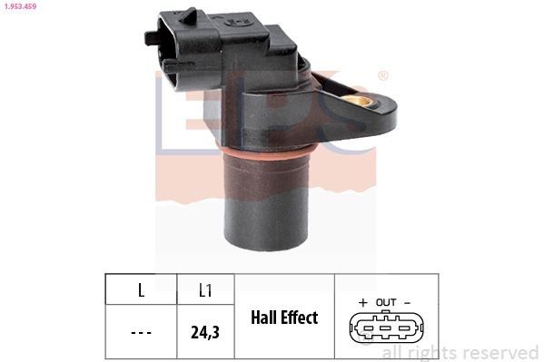 EPS 1.953.459: Andur, Nukkvõllipositsioon Made in Italy - OE Equivalent