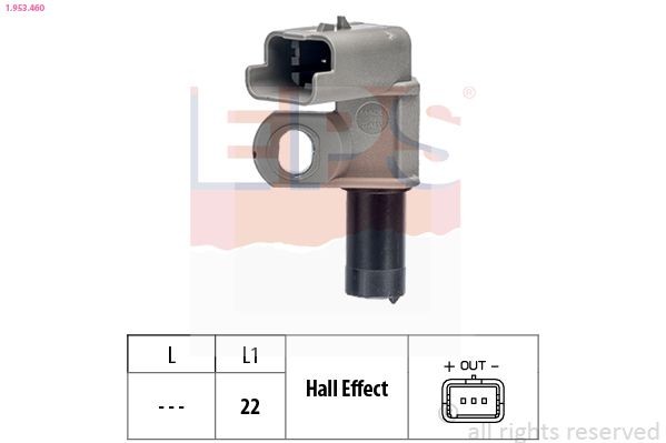 EPS 1.953.460: Sensor, kamakselposisjon Made in Italy - OE Equivalent