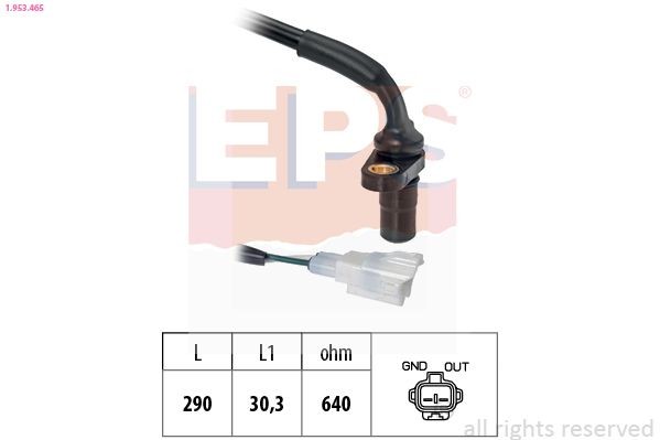EPS 1.953.465: Senzor, turatie Made in Italy - OE Equivalent