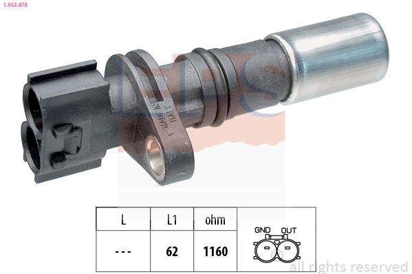 EPS 1.953.478: Andur, väntvõll Made in Italy - OE Equivalent