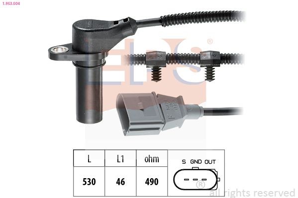 EPS 1.953.504: Andur, väntvõll Made in Italy - OE Equivalent