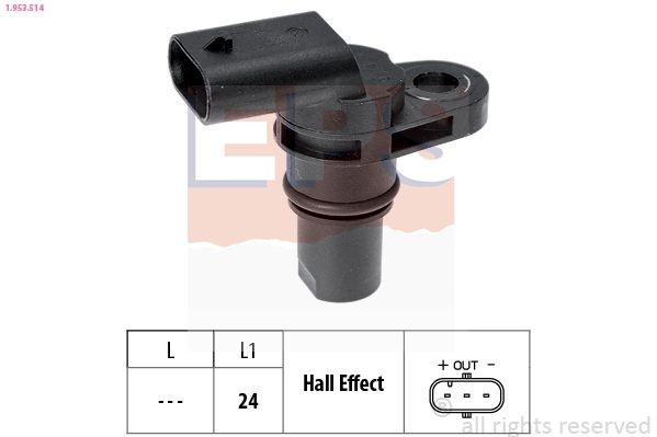 EPS 1.953.514: Andur, väntvõll Made in Italy - OE Equivalent