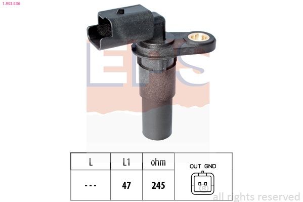 EPS 1.953.536: Andur, väntvõll Made in Italy - OE Equivalent
