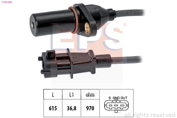 EPS 1.953.569: Andur, väntvõll Made in Italy - OE Equivalent