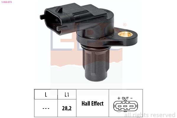 EPS 1.953.573: Andur, Nukkvõllipositsioon Made in Italy - OE Equivalent