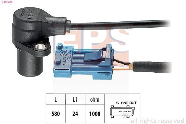 EPS 1.953.620: Andur, väntvõll Made in Italy - OE Equivalent